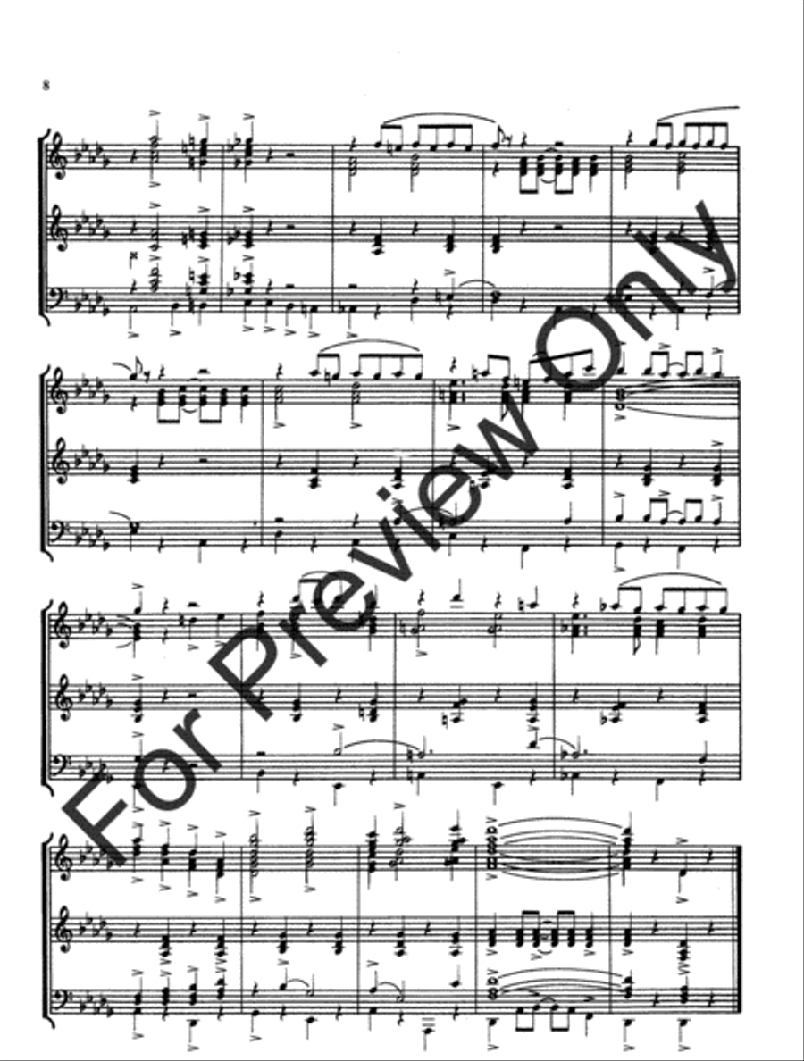 Tour De Force Tour De Force Concert Band scores gallery preview page 10