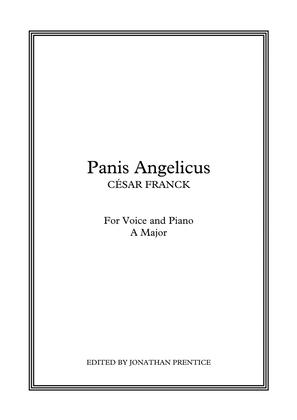 Book cover for Panis Angelicus (A Major)