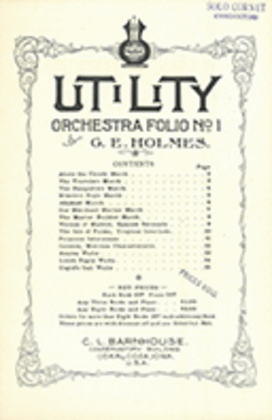 Utility Orchestra Folio No. 1