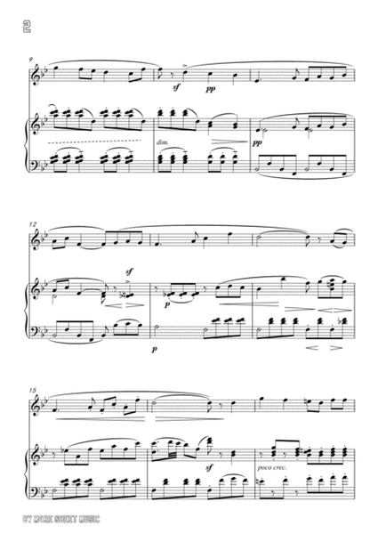 Chabrier-Pastorale des cochons roses,for Flute and Piano image number null