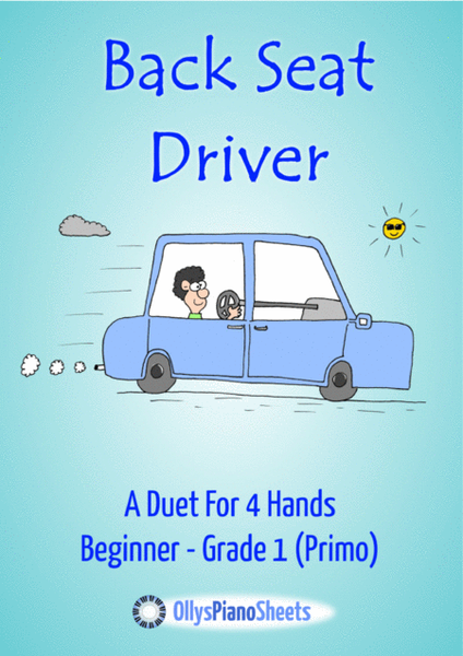 Back Seat Driver - Latin Cha Cha - Piano Duet (4 Hands) image number null