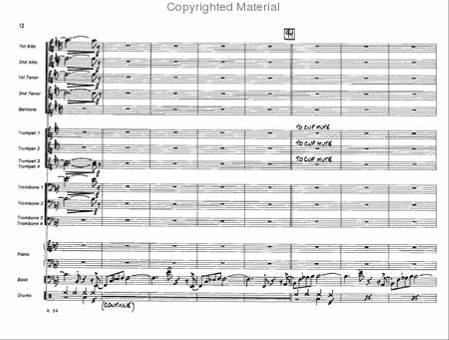 Storm Warning Storm Warning Jazz Ensemble scores gallery preview page 13