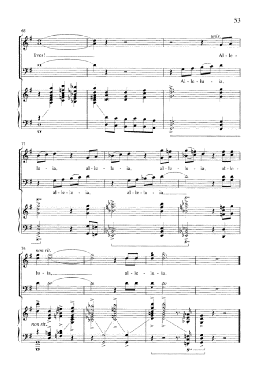 Christ the Crucified 3-Part scores gallery preview page 55