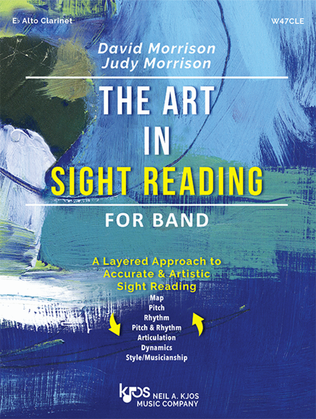 Book cover for The Art In Sight Reading - E♭ Alto Clarinet