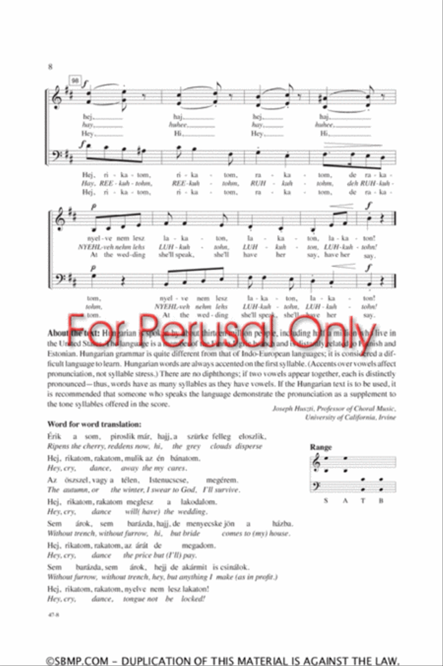 Erik A Som 4-Part scores gallery preview page 8