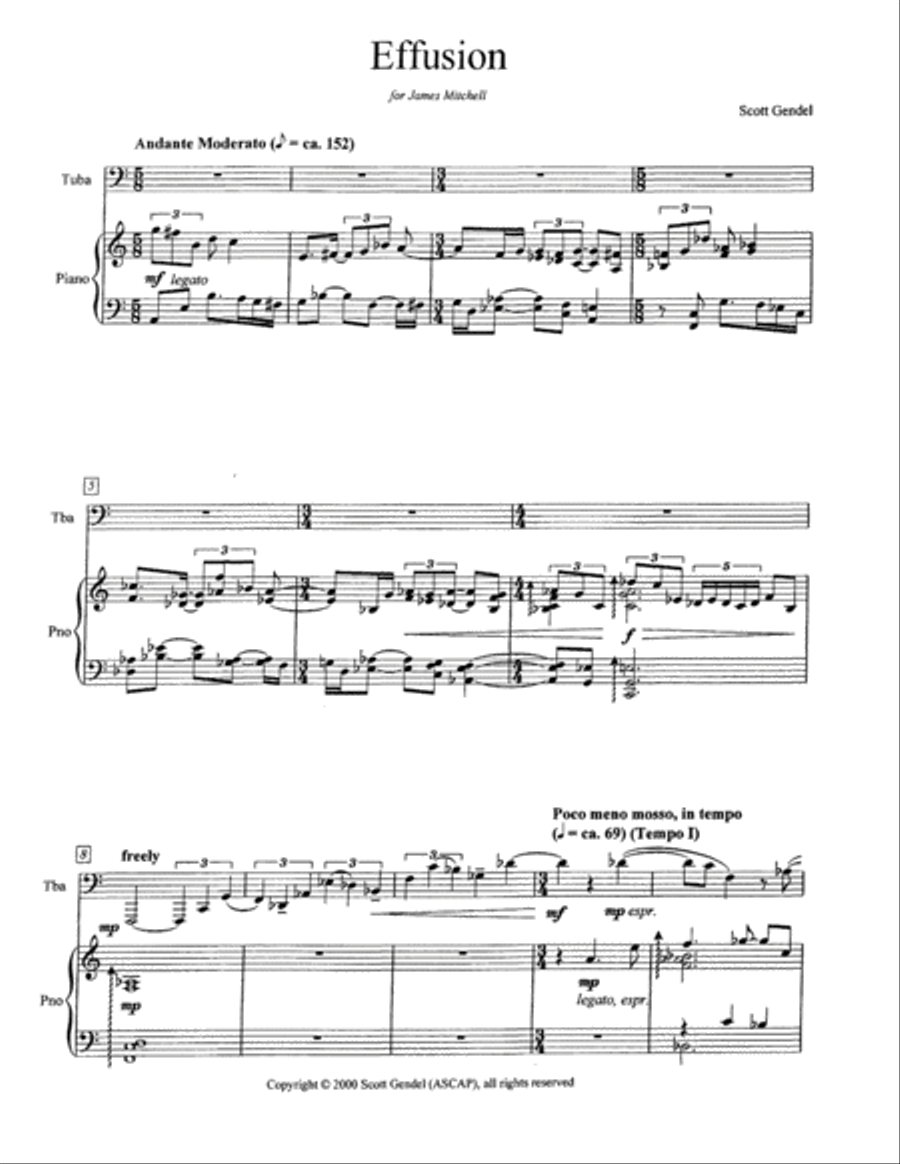 Effusion Tuba scores gallery preview page 2