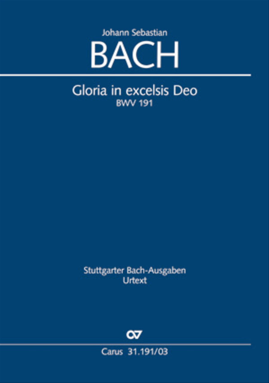 Gloria in excelsis Deo SSATB scores gallery preview page 1