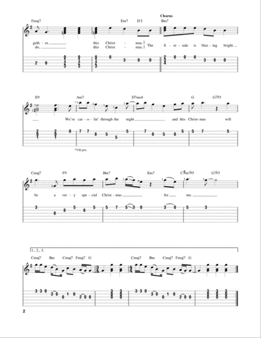 This Christmas Acoustic Guitar scores gallery preview page 2