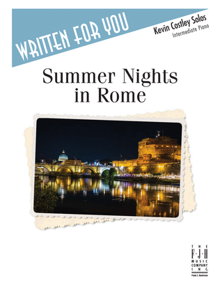Book cover for Summer Nights in Rome