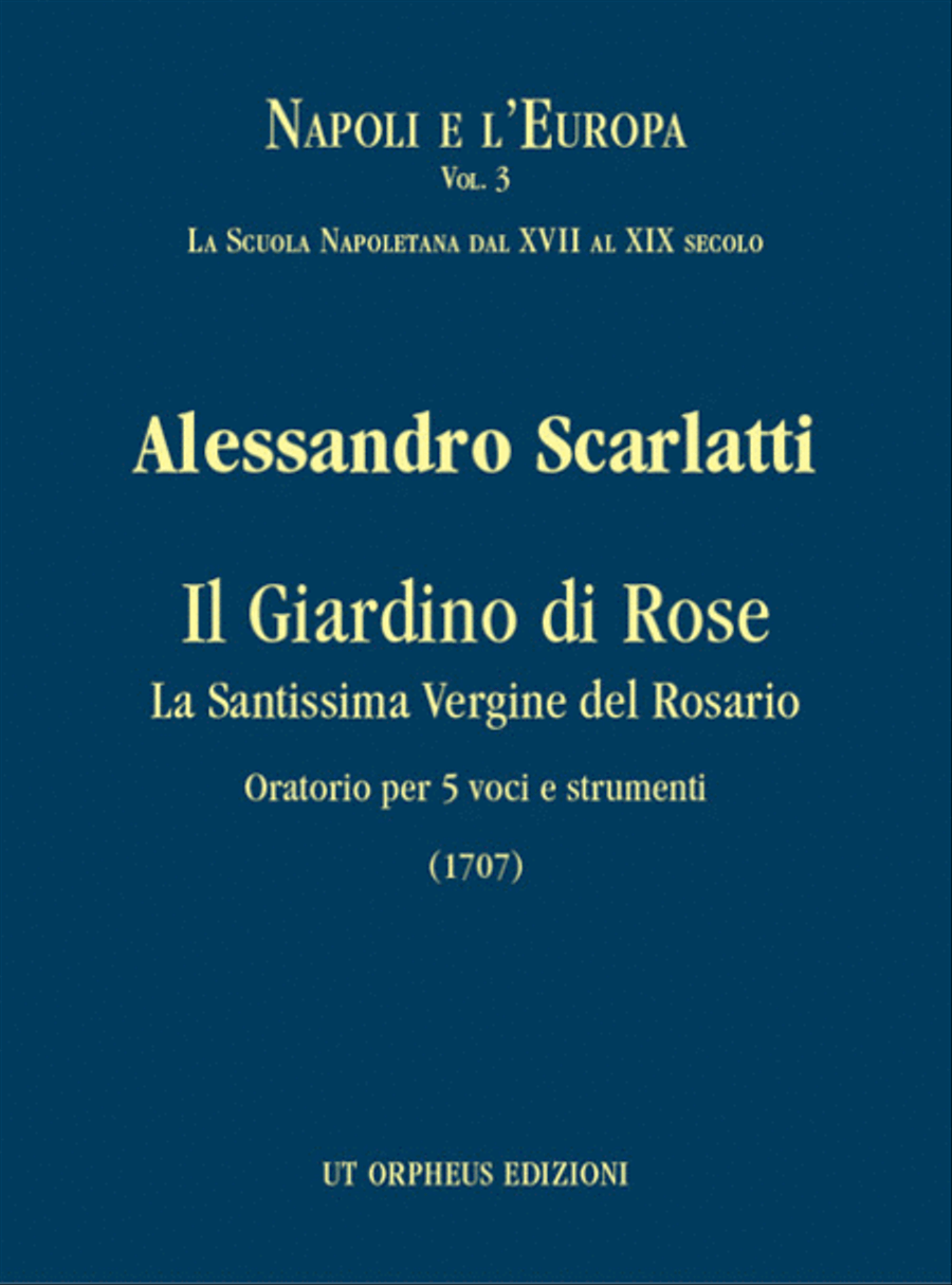 Il Giardino di Rose - La Santissima Vergine del Rosario. Oratorio for 5 Voices and Instruments (1707). Critical Edition Choir scores gallery preview page 1