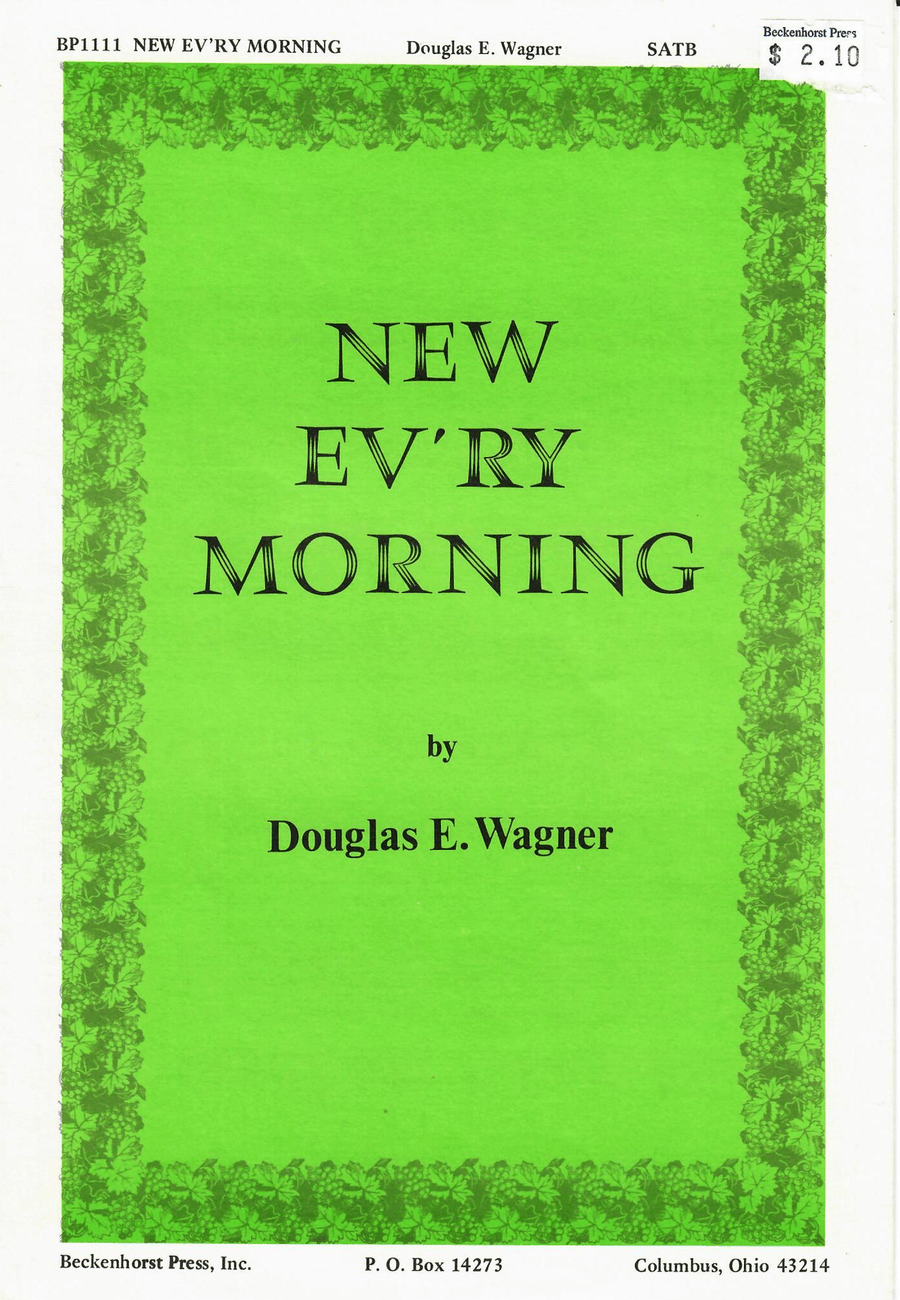 New Ev'ry Morning 4-Part scores gallery preview page 1