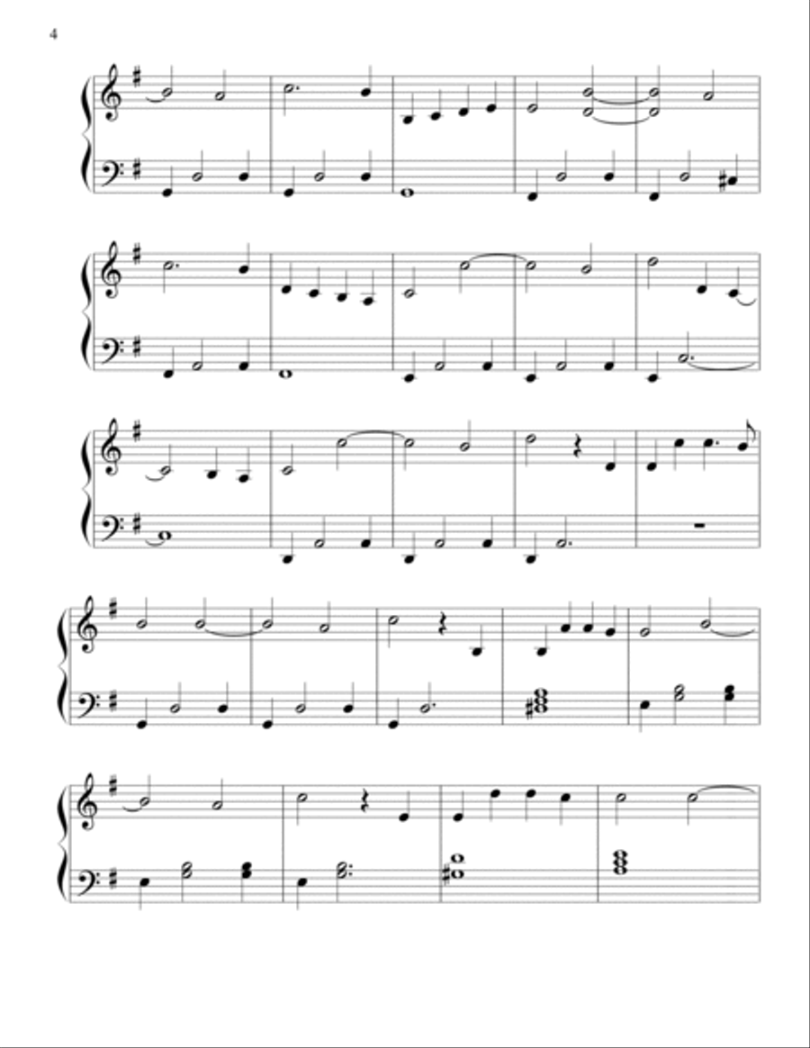 The Winner Takes It All Easy Piano scores gallery preview page 4