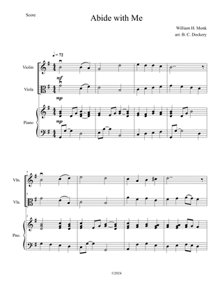 Abide with Me (Violin and Viola Duet with Piano Accompaniment)