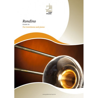 Book cover for Rondino for trombone
