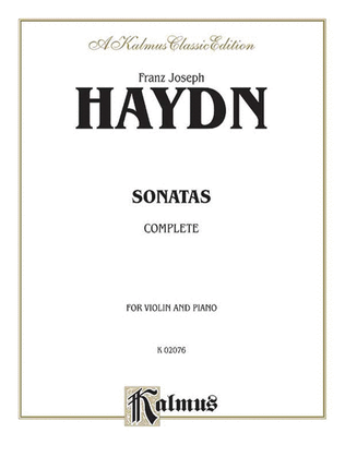 Book cover for Sonatas (Complete)