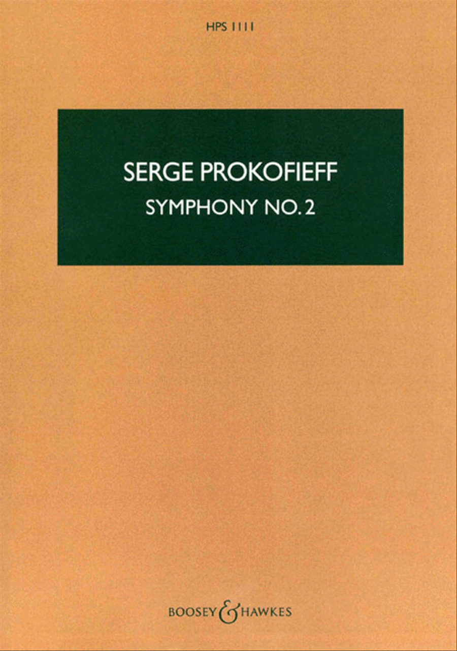 Symphony 2 Op40 Study Score