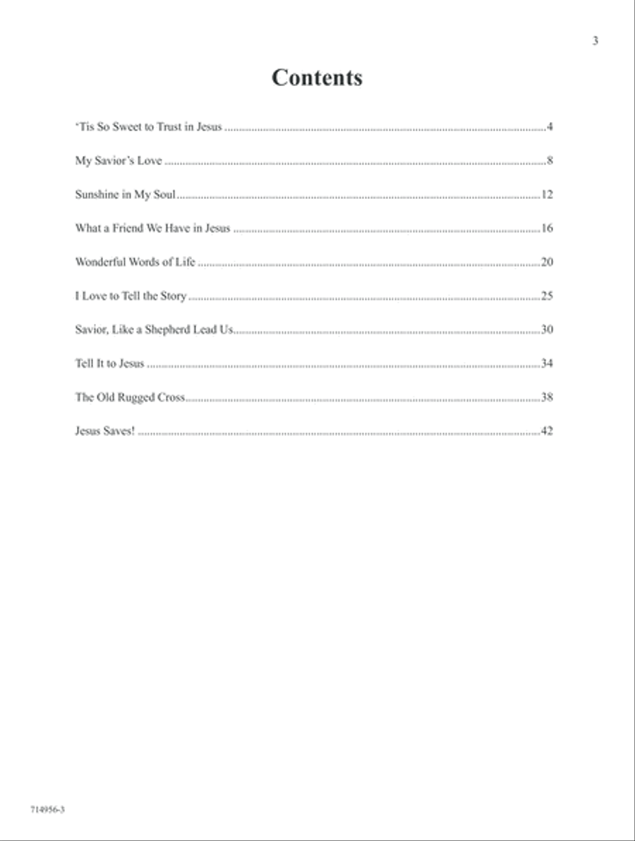 Gospel Gold (Digital Download) Piano Solo scores gallery preview page 3