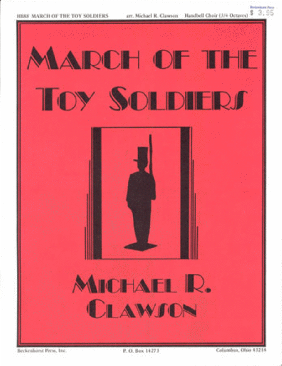 March of the Toy Soldiers Handbell Choir scores gallery preview page 1