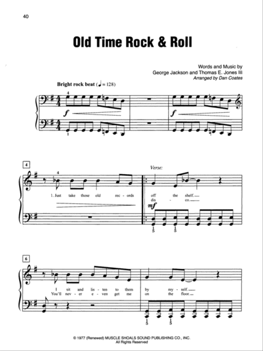 Simply Rock 70s Simply Rock 70s Easy Piano scores gallery preview page 5