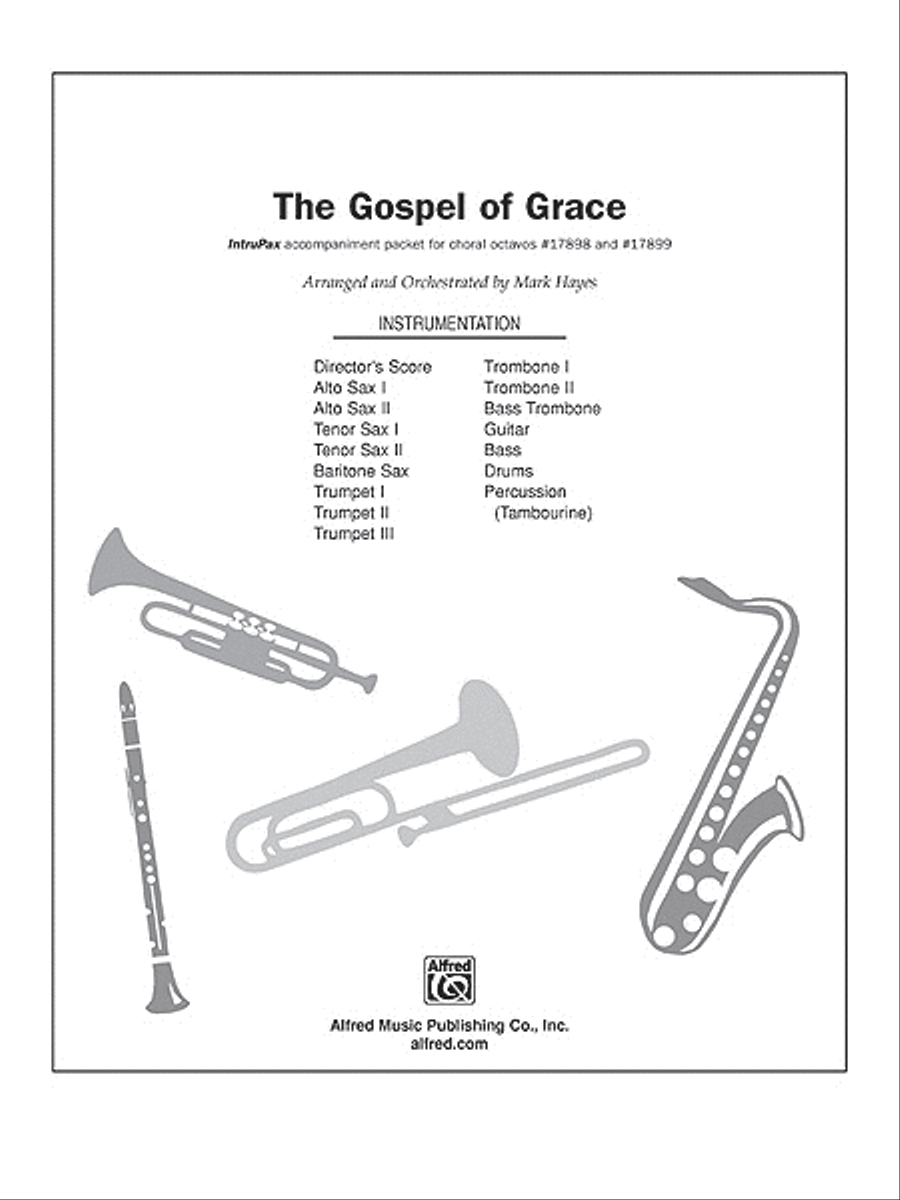The Gospel of Grace The Gospel of Grace Choir scores gallery preview page 1