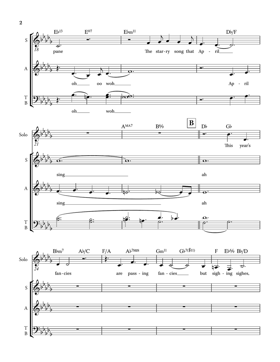 I'm Old Fashioned Jazz Ensemble scores gallery preview page 2