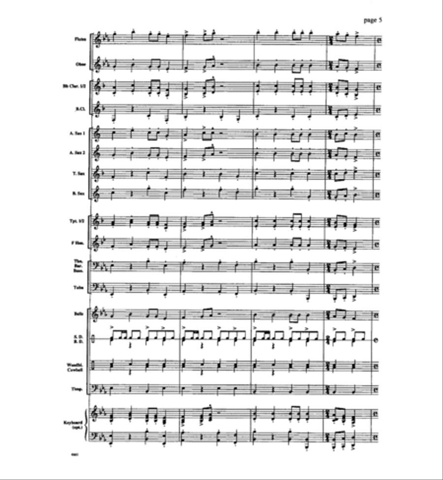 Taco Time Concert Band scores gallery preview page 4