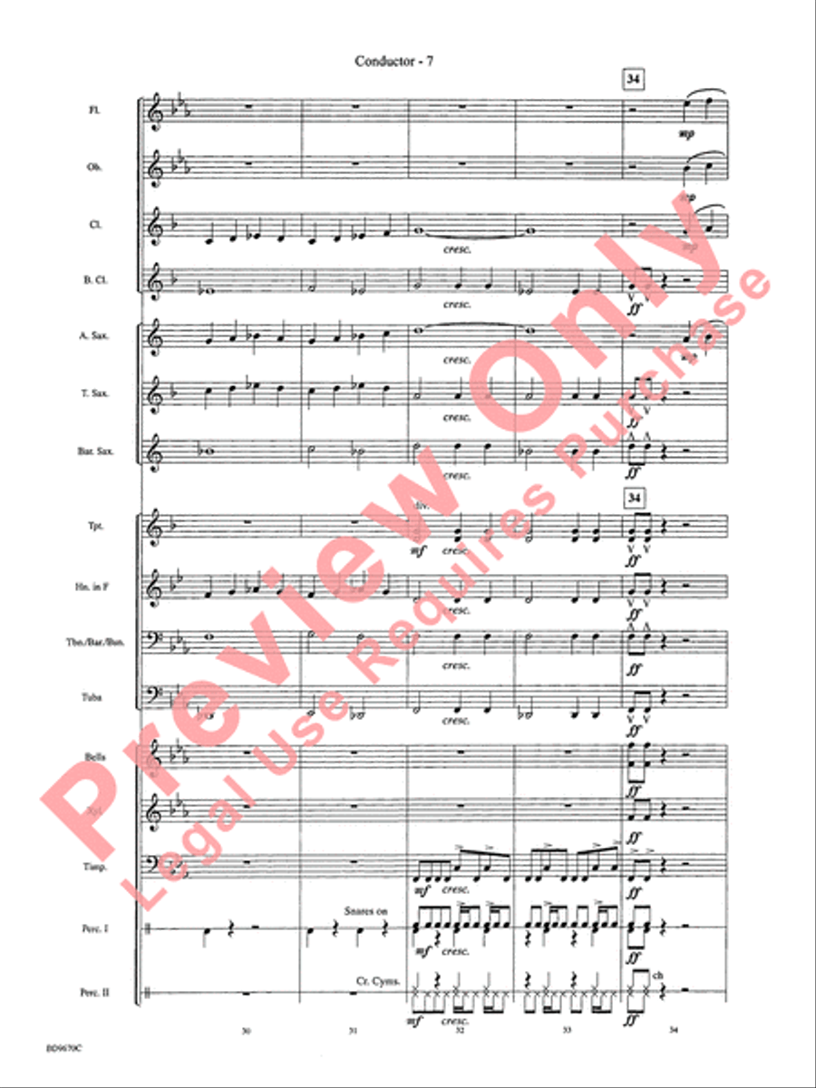 Engines of Resistance Concert Band scores gallery preview page 10