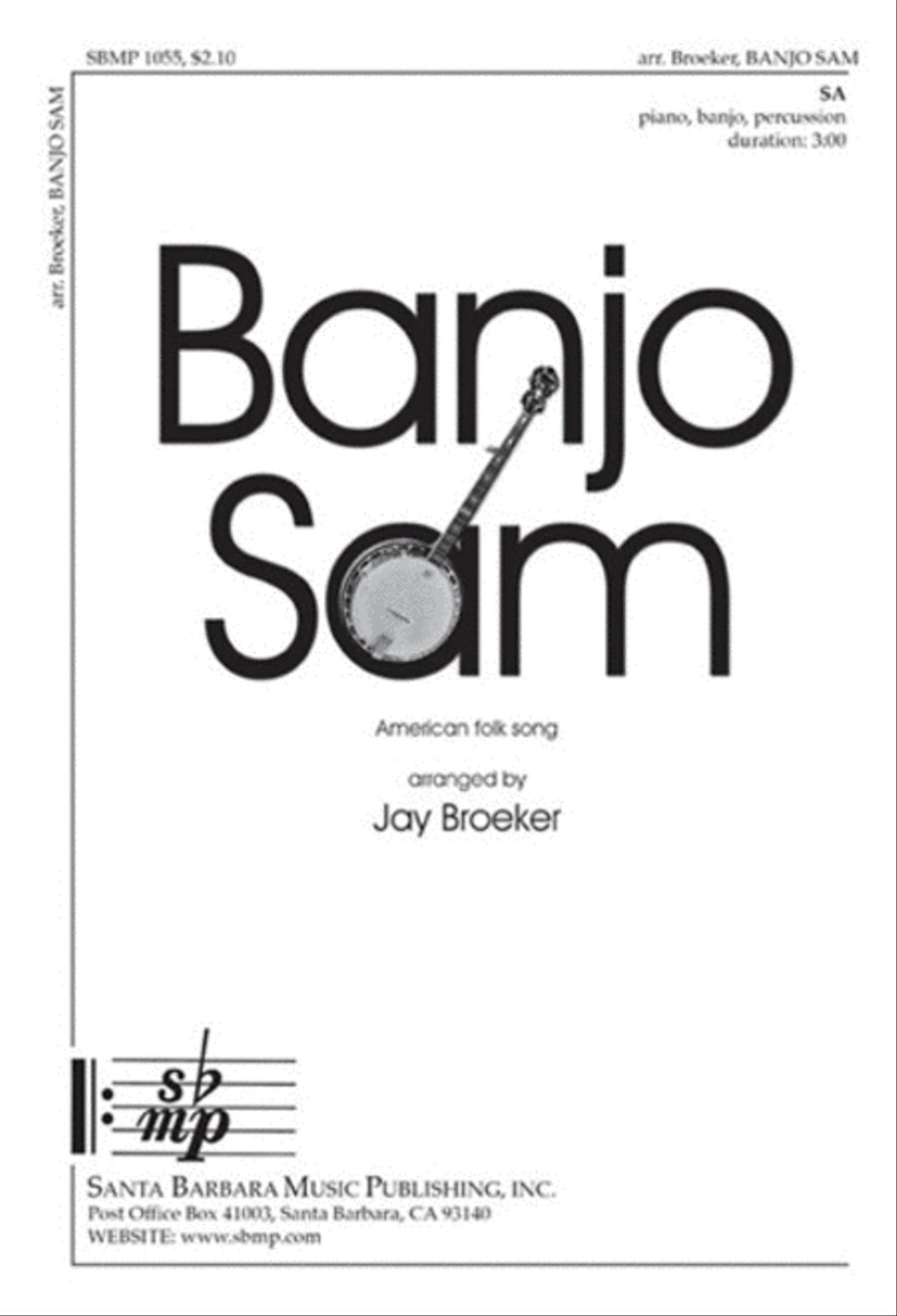 Book cover for Banjo Sam - SA Octavo
