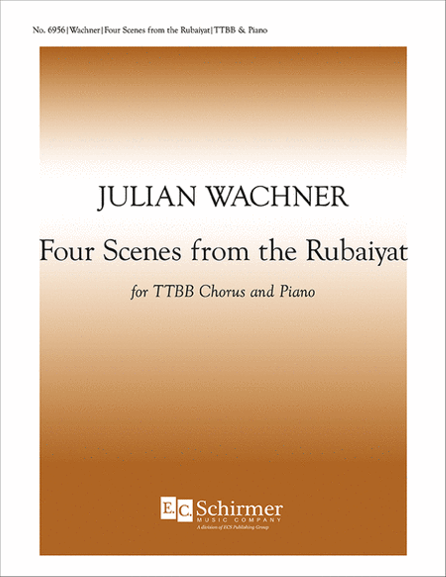 Four Scenes from the Rubaiyat TTBB scores gallery preview page 1