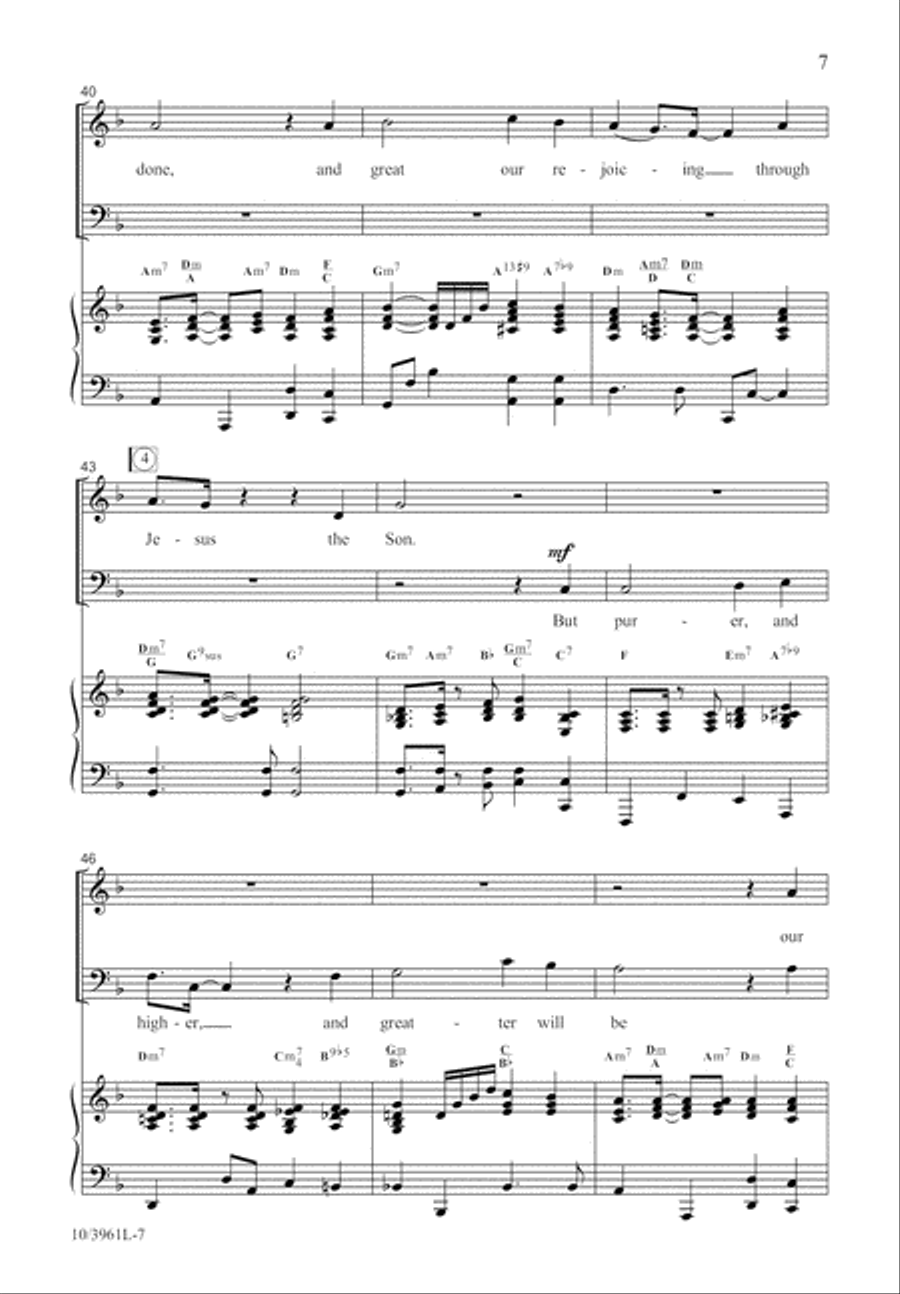 Great and Mighty Lord 4-Part scores gallery preview page 7