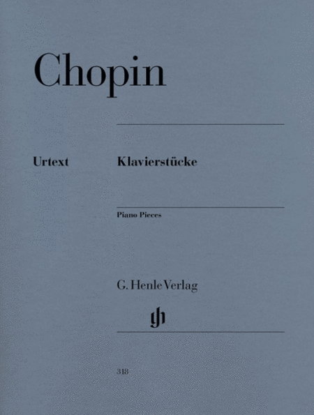 Chopin - Piano Pieces Urtext