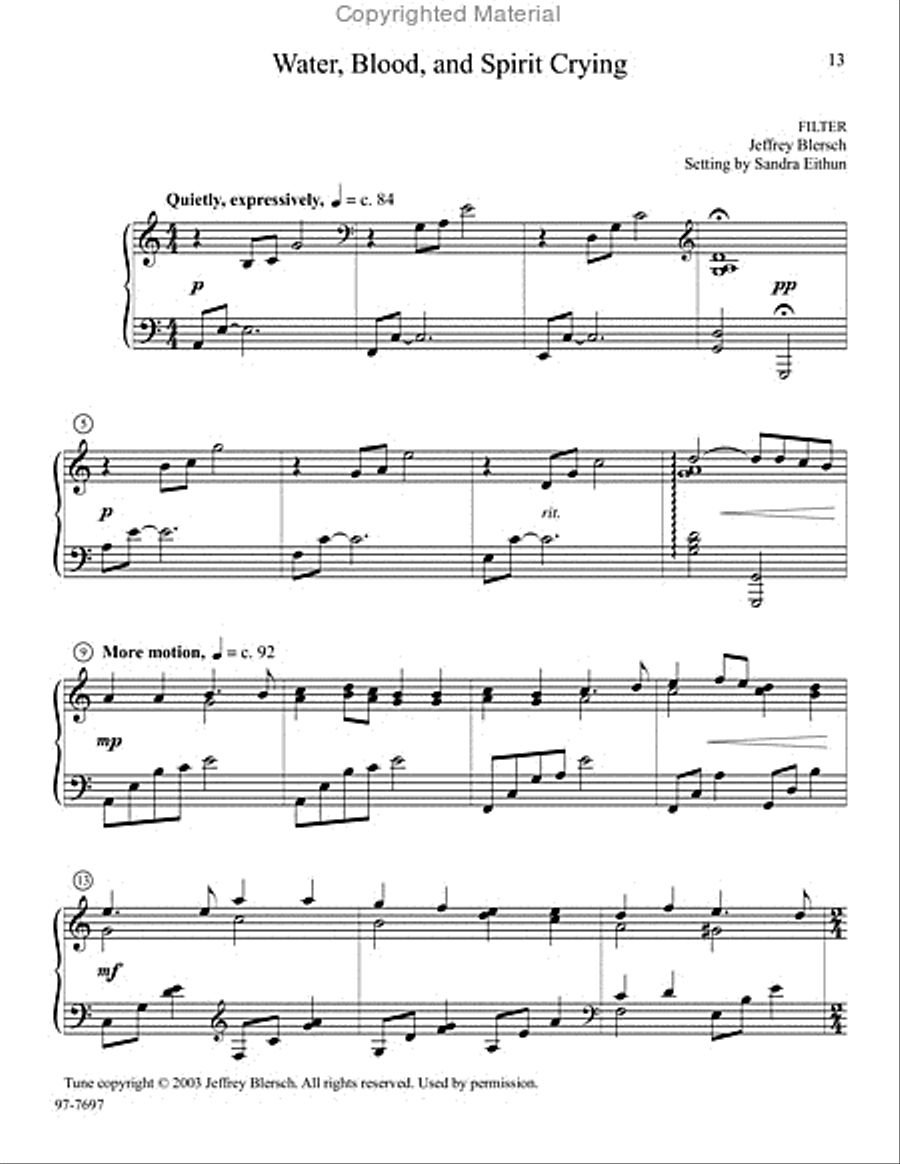 Thy Strong Word: Piano Music for Reformation Piano Solo scores gallery preview page 5