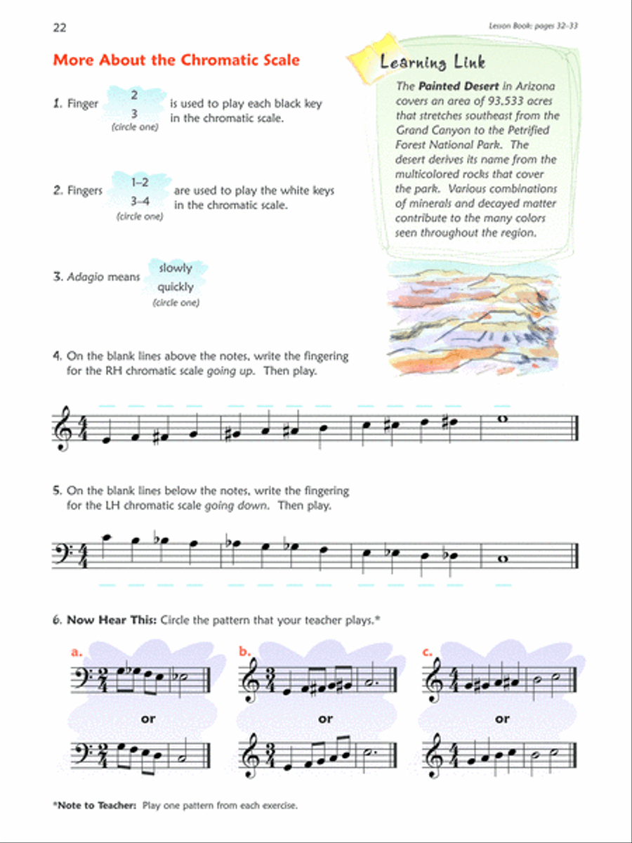 Premier Piano Course Theory, Book 3 Piano Method scores gallery preview page 4