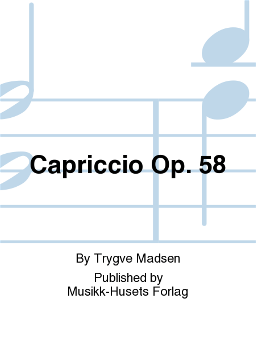 Capriccio Op. 58