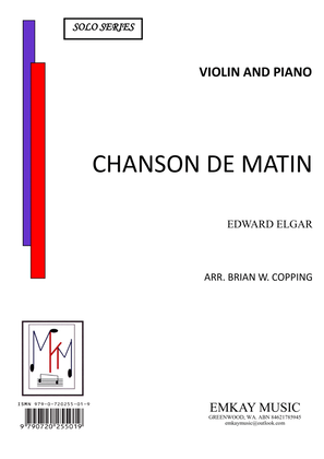 CHANSON DE MATIN – VIOLIN & PIANO