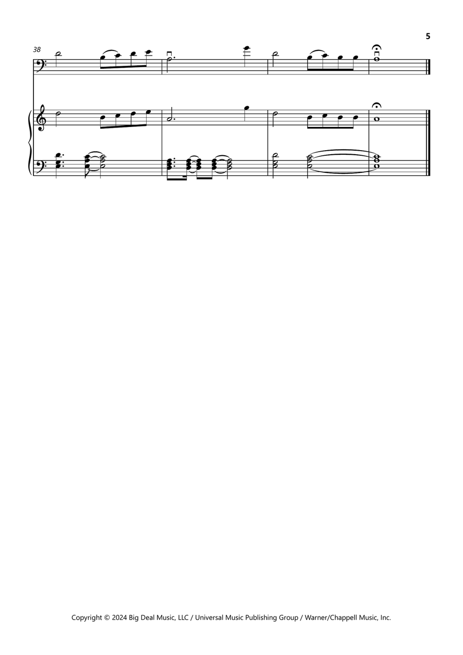 Espresso Espresso Chamber Music scores gallery preview page 5