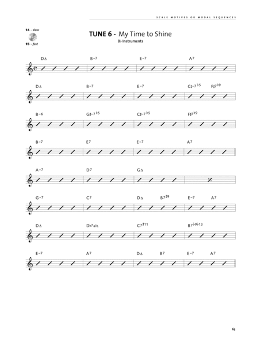 Developing A Jazz Language Book and Digital Audio scores gallery preview page 14