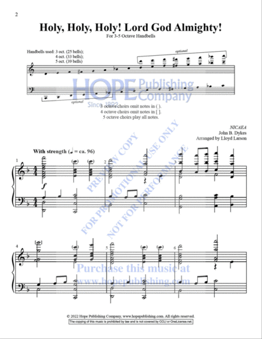 WORSHIP OPENERS: Handbell Introits, Vol 1 Handbell Choir scores gallery preview page 3