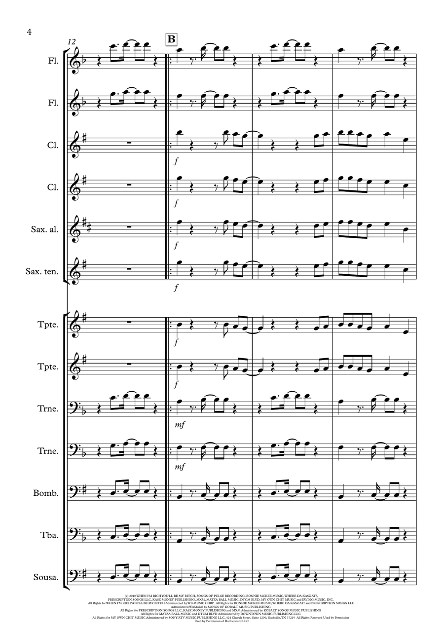California Gurls Small Ensemble scores gallery preview page 4