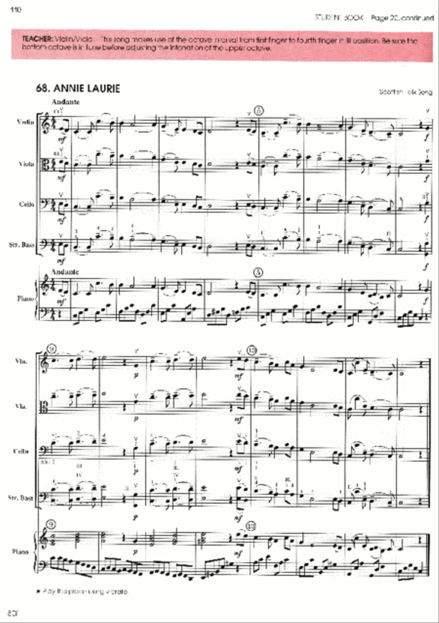 All For Strings Book 3 - Score String Orchestra scores gallery preview page 2