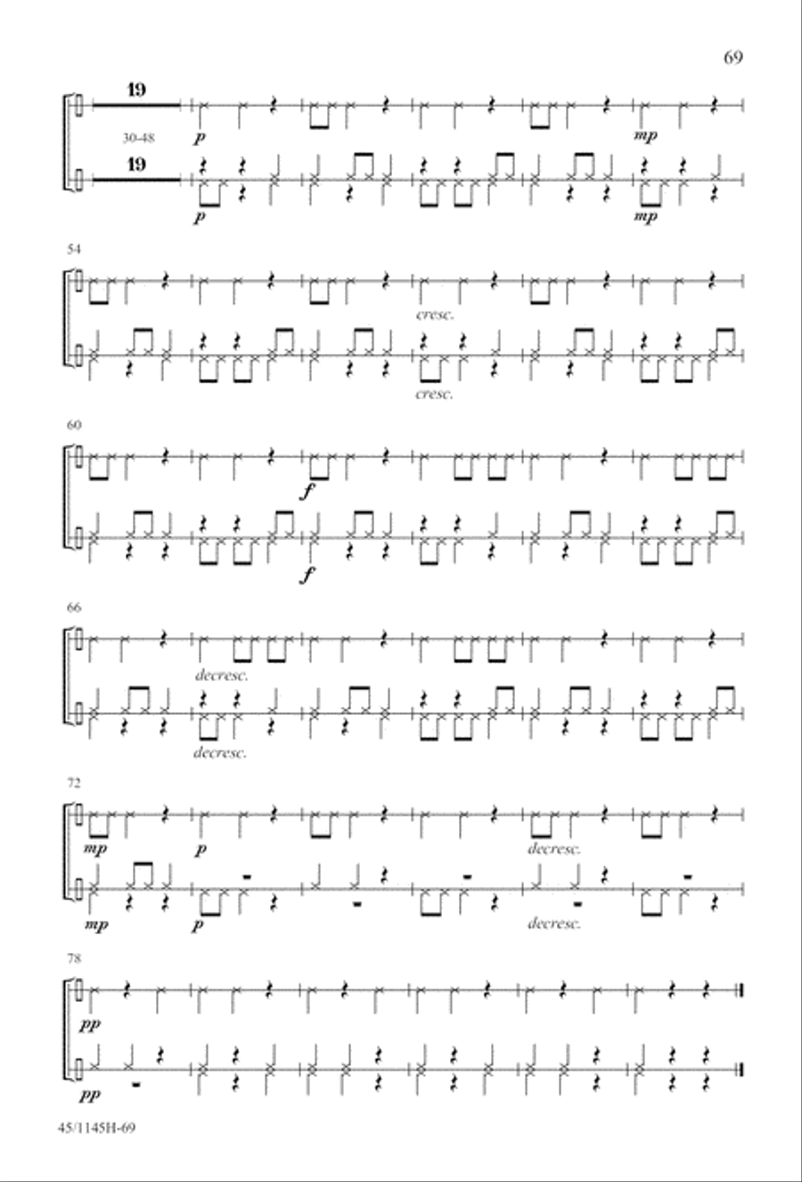 We Sing the World Around 2-Part scores gallery preview page 70