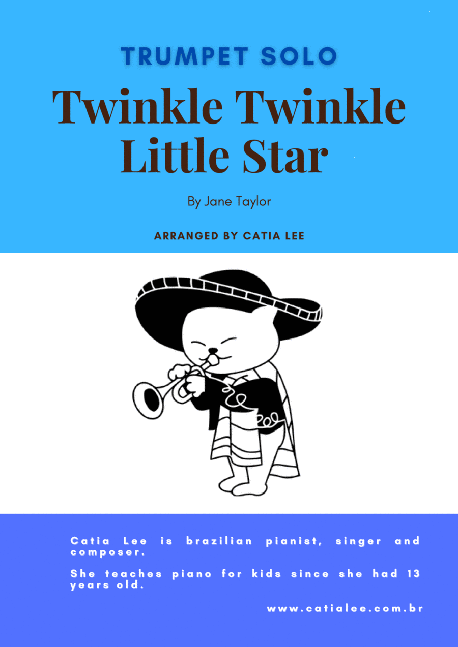Twinkle Twinkle Little Star - Trumpet Solo C Major C Trumpet scores gallery preview page 1