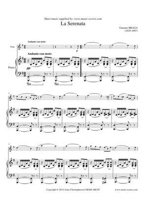 Serenata, or Angel's Serenade - Flute and Piano
