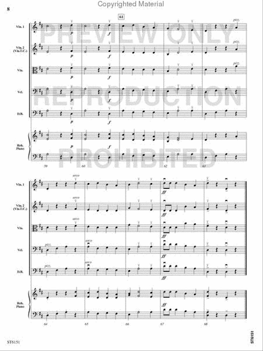 Frog and Toad Frog and Toad String Orchestra scores gallery preview page 7