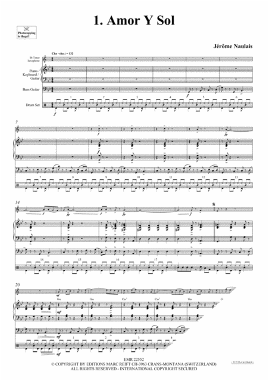 Play With Your Band Volume 1 Tenor Saxophone scores gallery preview page 3