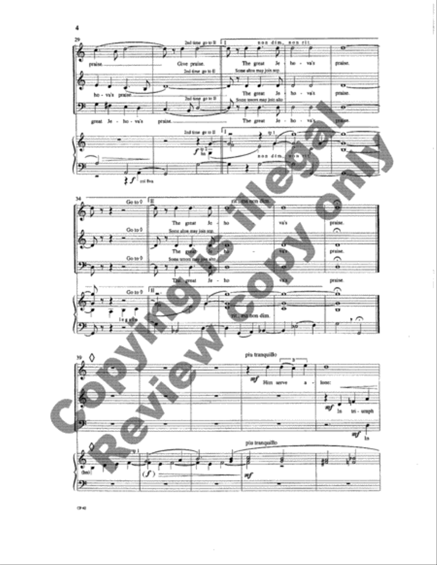 Celestial Flame 3-Part scores gallery preview page 11