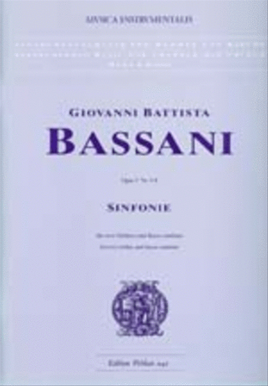Sinfonien Vol 2 op 5/5-8 Sinfonien Vol 2 op 5/5-8 Violin scores gallery preview page 1