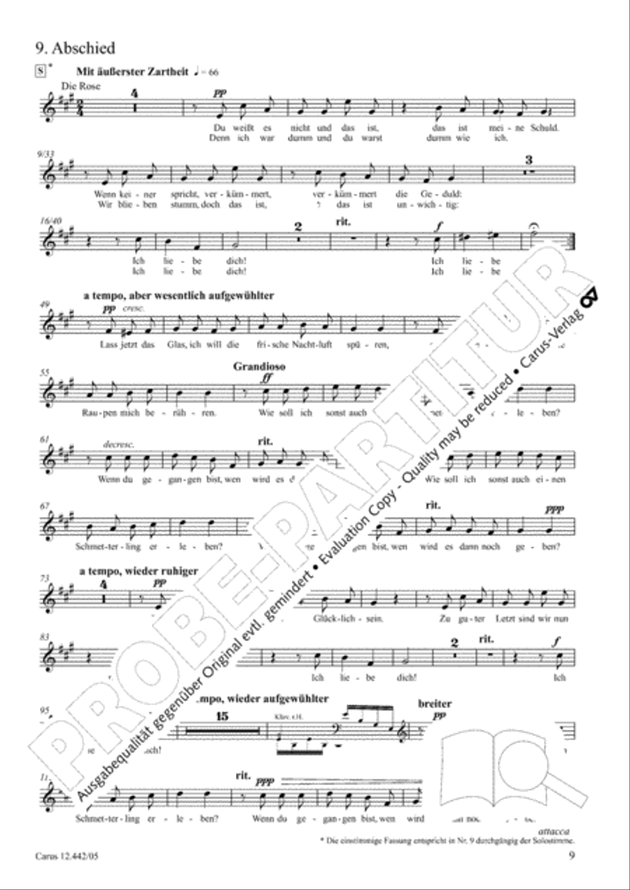 Der kleine Prinz 3-Part scores gallery preview page 10