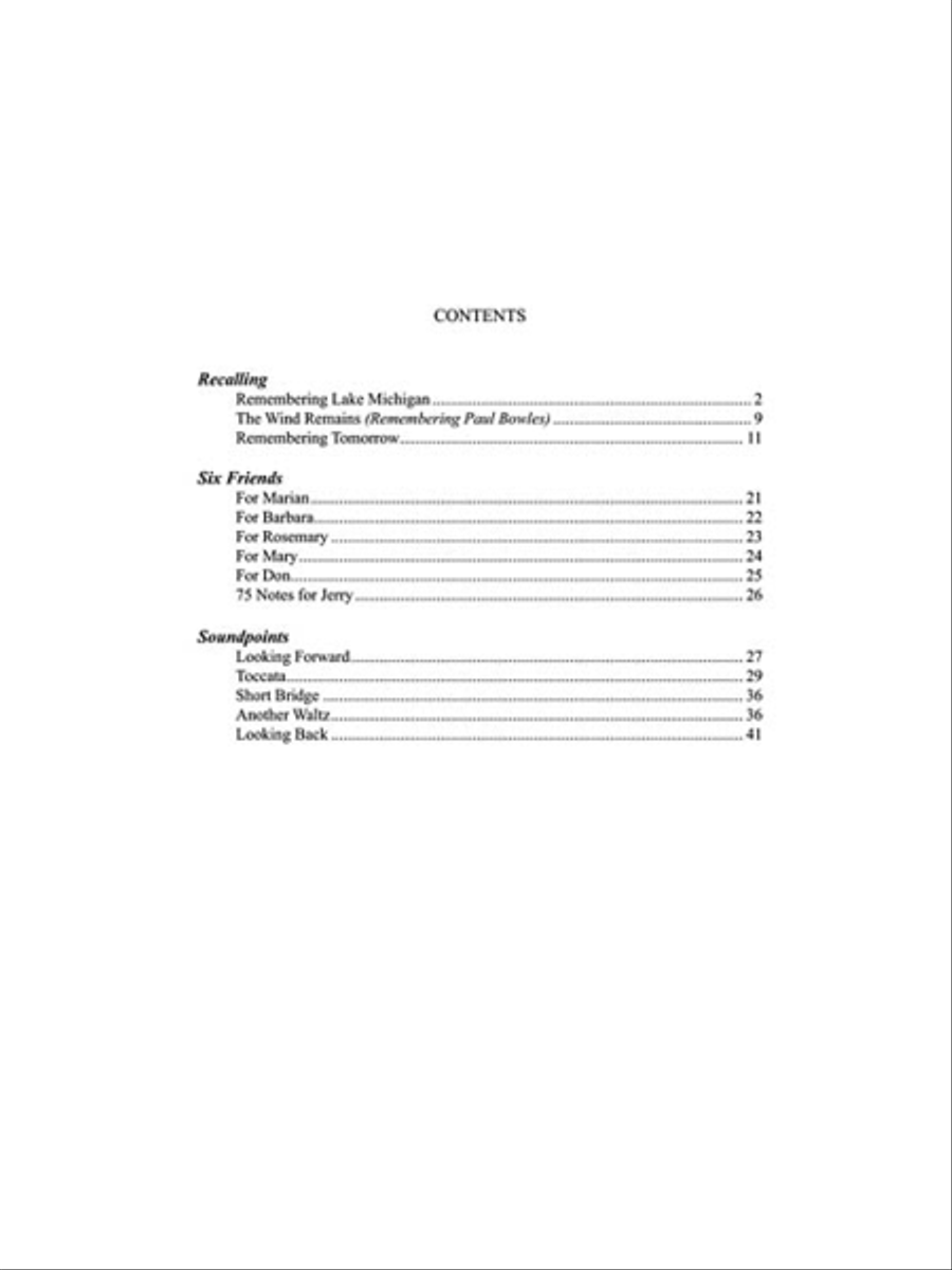 Piano Album II Piano Solo scores gallery preview page 4
