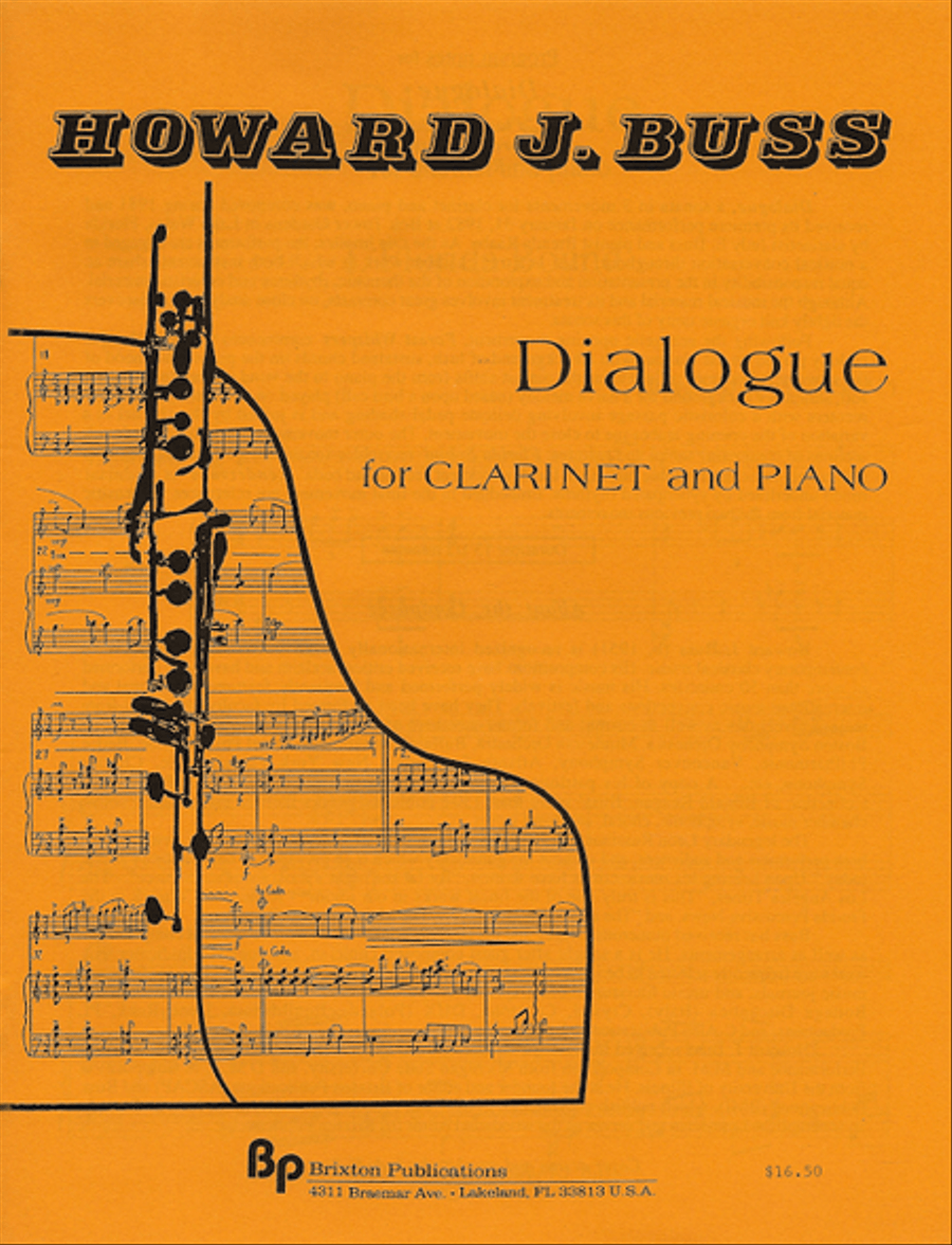 Dialogue Clarinet Solo scores gallery preview page 1
